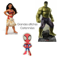 Grandes affiches cartonnées