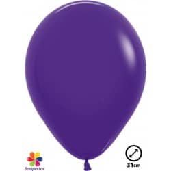 50 Ballons latex ''Violet'' 31 cm 