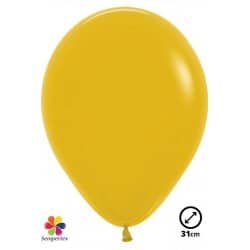 50 Ballons latex ''Moutarde'' 31 cm 