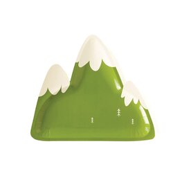 Assiettes montagnes ''Aventurier''