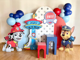 Kit ''Pr&ecirc;t &agrave; poser'' Pat Patrouille