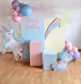 Kit ''Pr&ecirc;t &agrave; poser '' Licorne