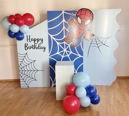 Kit pr&ecirc;t &agrave; poser ''Spiderman''