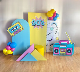 Kit pr&ecirc;t &agrave; poser ''90's'' &agrave; louer