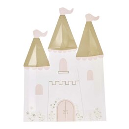 Petites Assiettes Ch&acirc;teau de princesse