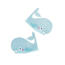Serviettes baleine 