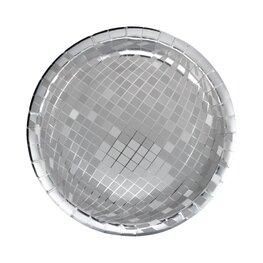 Assiettes Boule &agrave; facettes