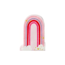 Serviettes Amour d'arc-en-ciel 