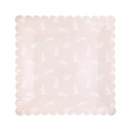 Assiettes Lapinou rose