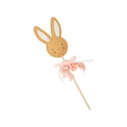 Baguette en forme de lapin en feutre
