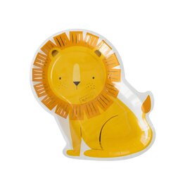 Assiettes Lion Safari 