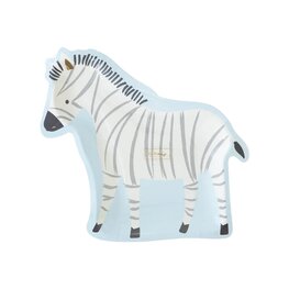 Assiettes Zebre Safari