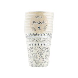 Gobelets Fleurit bleus