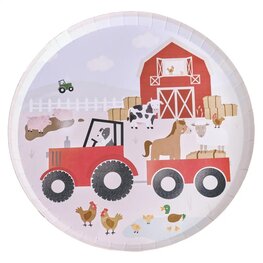 Assiettes Animaux de la Ferme