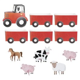 Pr&eacute;sentoir Stand Tracteur A la ferme 