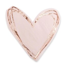 Petites Serviettes coeur rose 