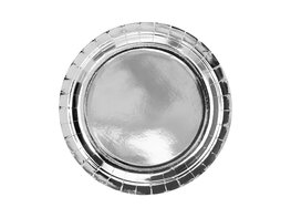 Assiettes ''Silver'' 23cm 