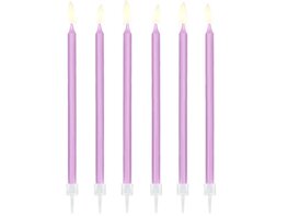 Bougies longues Lilas