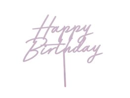 Topper Happy Birthday Lila