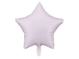 Ballon alu &eacute;toile lila