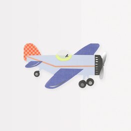 Serviettes ''Avion'' - Meri Meri