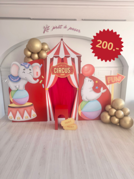 Kit pr&ecirc;t &agrave; poser ''Cirque'' &agrave; louer