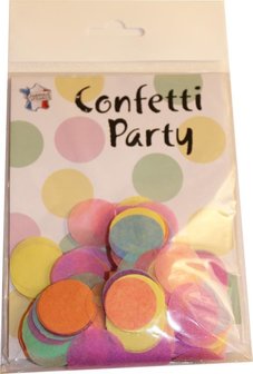 Confettis soie pastel