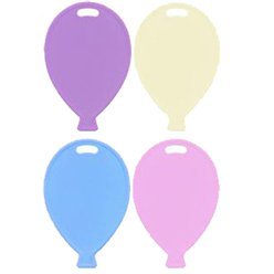 Poids pour ballon couleur pastel