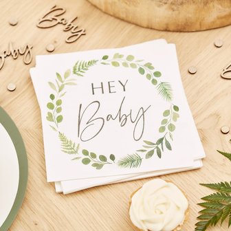 Serviettes Botanical Baby 