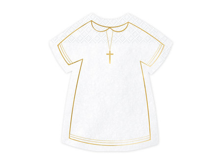 Serviettes tunique communion