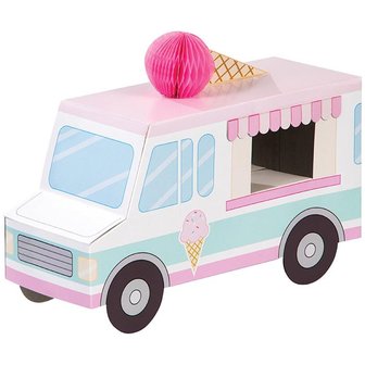 Centre de table ice cream truck