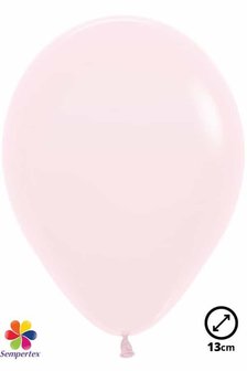 50 ballons latex &#039;&#039;Pastel matte pink&#039;&#039; 13cm