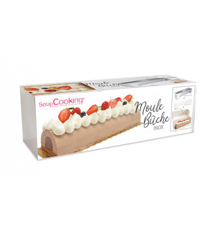 Moule inox B&ucirc;che + insert
