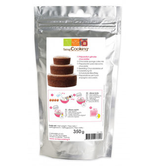Pr&eacute;paration pour g&eacute;noise chocolat&eacute;e 