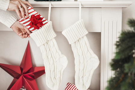 Botte de No&euml;l &#039;&#039;Tricot&#039;&#039;