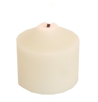 BOUGIE CIRE FLAMME LED REALISTE 7,5CX9,5CM