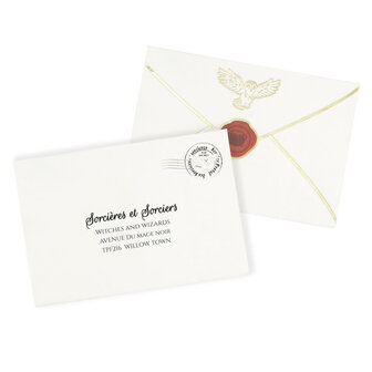 Serviettes enveloppe apprenti sorcier