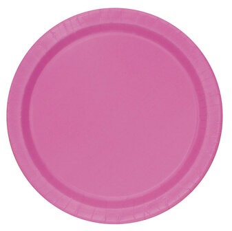 Petites assiettes Hot Pink