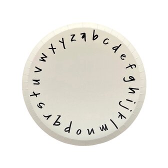 Petite assiettes Alphabet