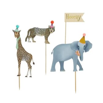 Cake toppers Safari Party
