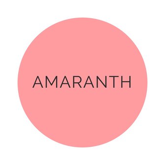 Gobelets &#039;&#039;Amaranth&#039;&#039;