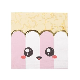 SERVIETTES SWEETY JUNK FOOD 