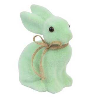 Petit lapin de P&acirc;ques vert sauge