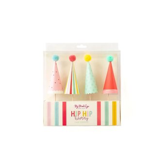Cake Topper Set Chapeaux anniversaire 