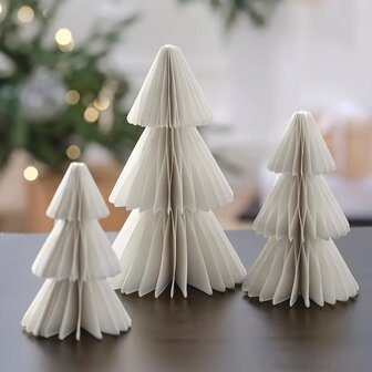 Suspensions de No&euml;l en papier alv&eacute;ol&eacute;