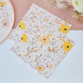 Serviettes Floral 