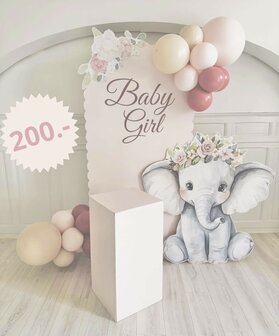 Kit pr&ecirc;t &agrave; poser &#039;&#039;Baby GIRL&#039;&#039;