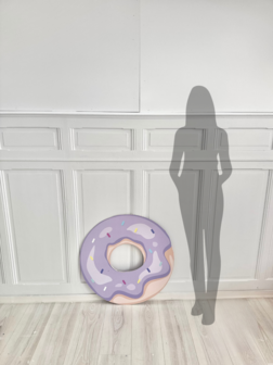 Affiche cartonn&eacute;e &#039;&#039;Donuts Violet&#039;&#039; &agrave; louer