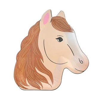 Grandes assiettes &quot;Pony&quot;