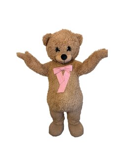 Mascotte Teddy Brun